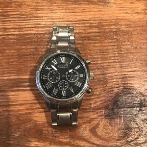 Fossil Flynn Chronograph Stainless Steel Watch - Silver